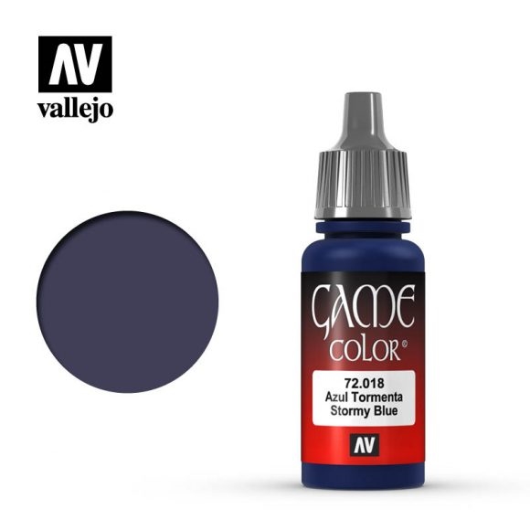 Vallejo Game Color Paint 17mL Stormy Blue 72.018