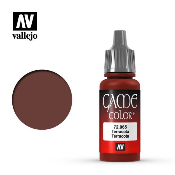 Vallejo Game Color Paint 17mL Terracotta 72.065