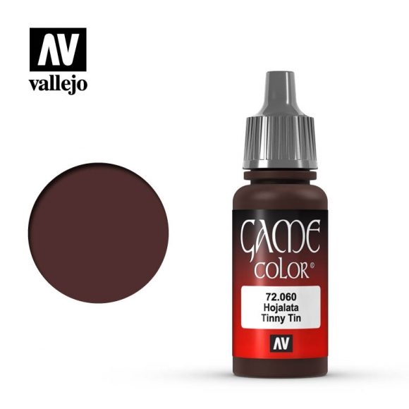 Vallejo Game Color Paint 17mL Tinny Tin 72.060