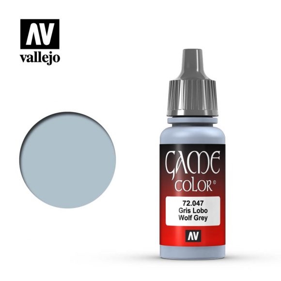 Vallejo Game Color Paint 17mL Wolf Grey 72.047
