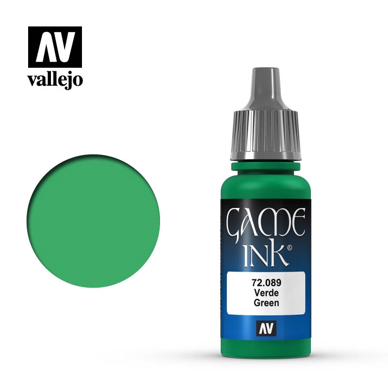 Vallejo Game Ink Paint 17mL Green 72.089