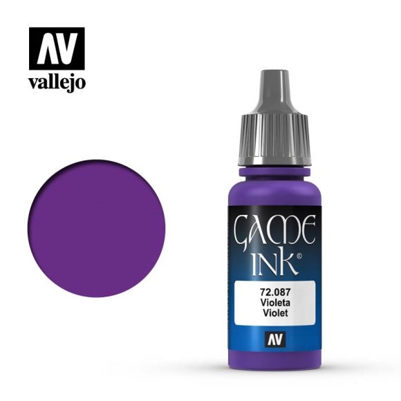 Vallejo Game Ink Paint 17mL Violet 72.087