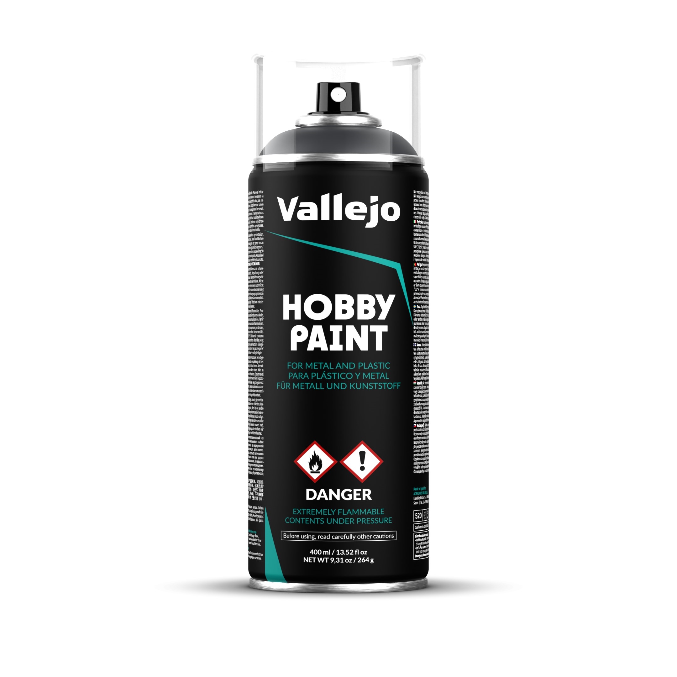 Vallejo Hobby Paint Spray - Panzer Grey (28.002)