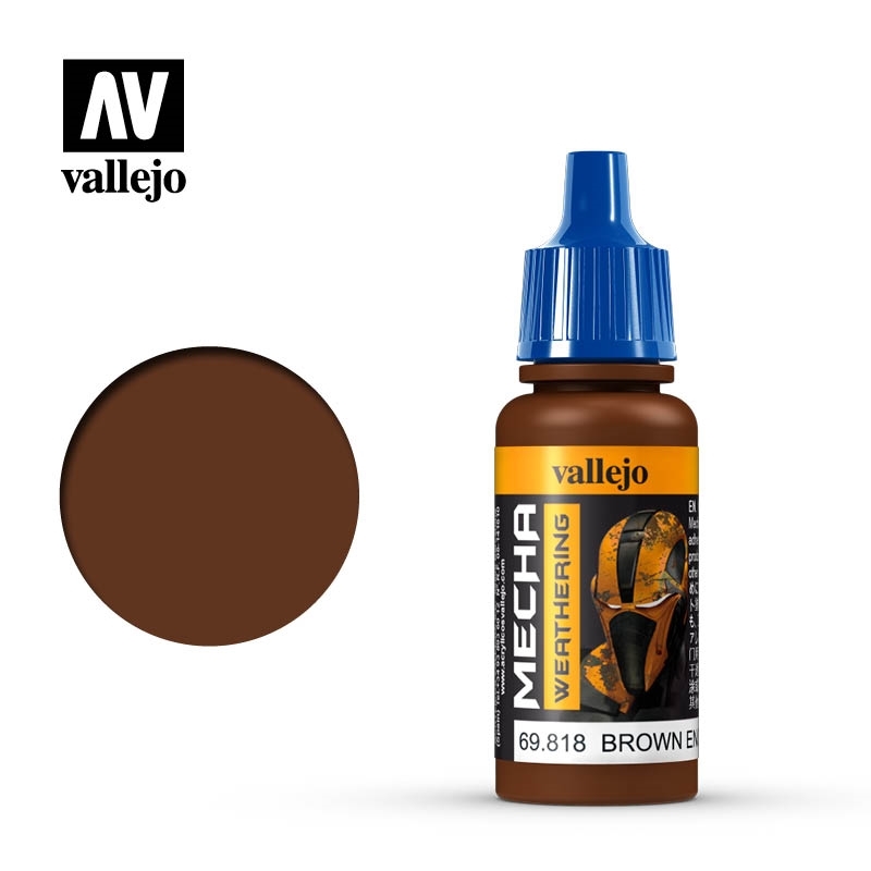 Vallejo Mecha Color - Brown Engine Soot (Matt) 17ml 69.818