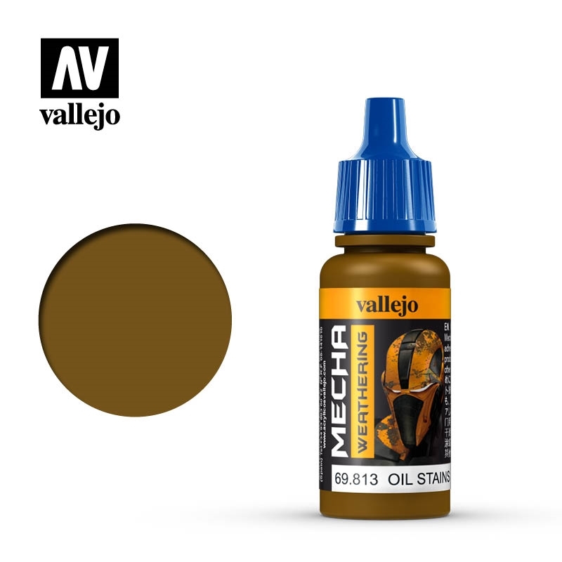 Vallejo Mecha Color - Oil Stains (Gloss) 17ml 69.813