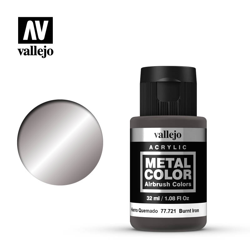 Vallejo Metal Color - Burnt Iron 32ml 77.721