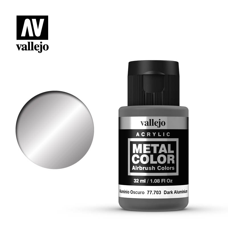 Vallejo Metal Color - Dark Aluminium 32ml 77.703