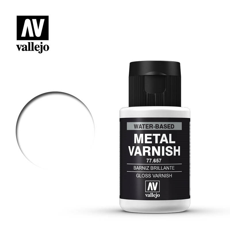 Vallejo Metal Color - Gloss Metal Varnish 32ml 77.657