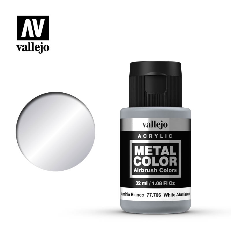 Vallejo Metal Color - White Aluminium 32ml 77.706
