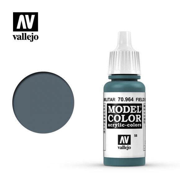 Vallejo Model Color Paint 17mL Field Blue 70.964