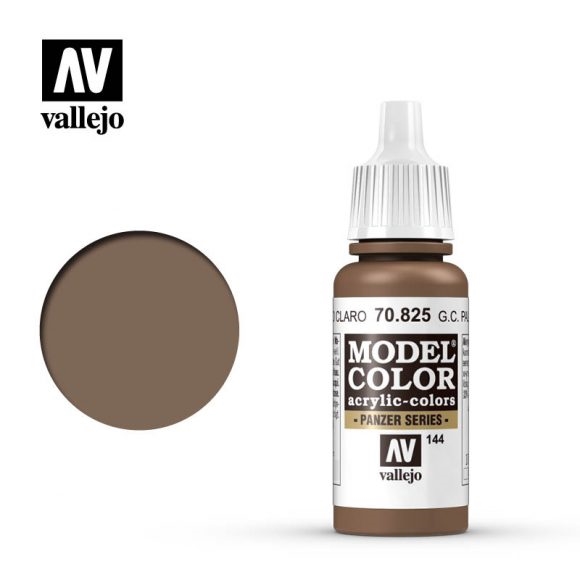 Vallejo Model Color Paint 17mL German Camouflage Pale Brown 70.825