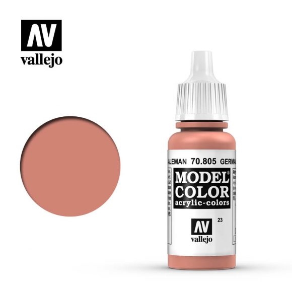 Vallejo Model Color Paint 17mL German Orange 70.805