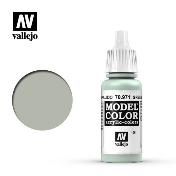 Vallejo Model Color Paint 17mL Green Grey 70.971