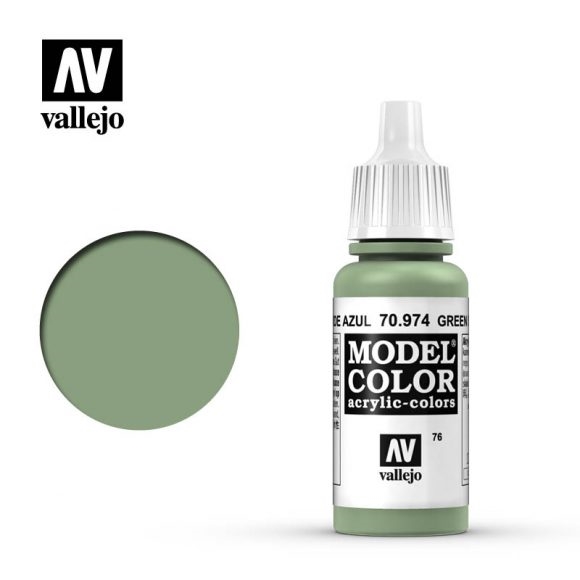 Vallejo Model Color Paint 17mL Green Sky 70.974