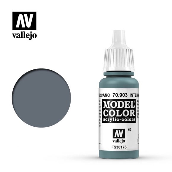 Vallejo Model Color Paint 17mL Intermediate Blue 70.903