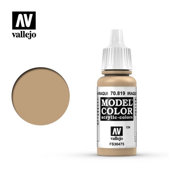 Vallejo Model Color Paint 17mL Iraqui Sand 70.819