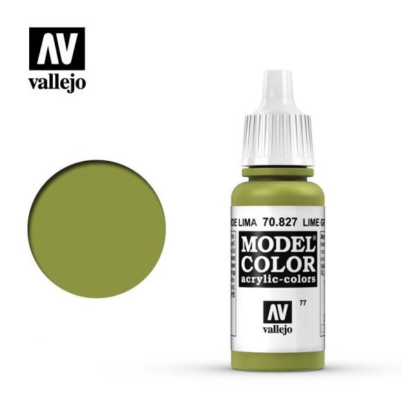 Vallejo Model Color Paint 17mL Lime Green 70.827