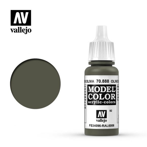 Vallejo Model Color Paint 17mL Olive Grey 70.888