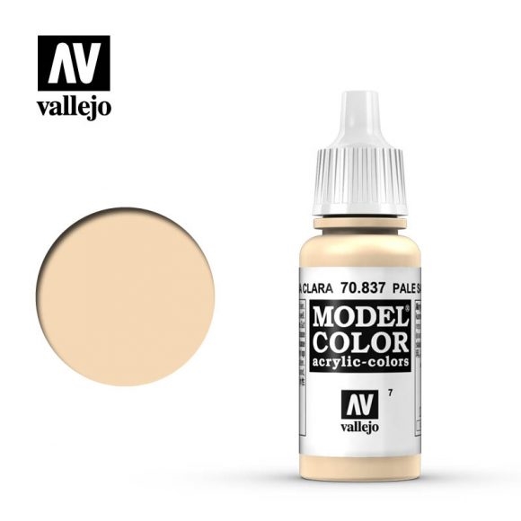 Vallejo Model Color Paint 17mL Pale Sand 70.837