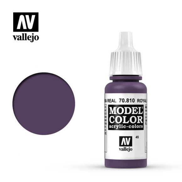 Vallejo Model Color Paint 17mL Royal Purple 70.810