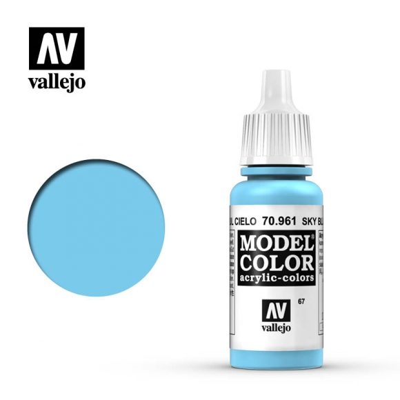 Vallejo Model Color Paint 17mL Sky Blue 70.961