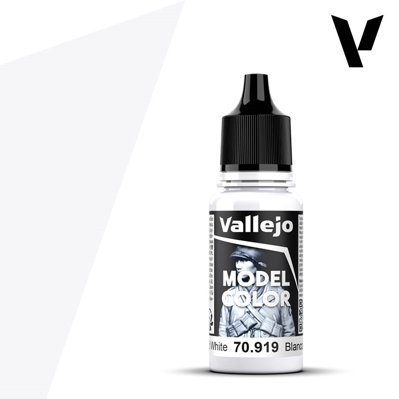 Vallejo Model Color Paint 18mL Cold White 70.919