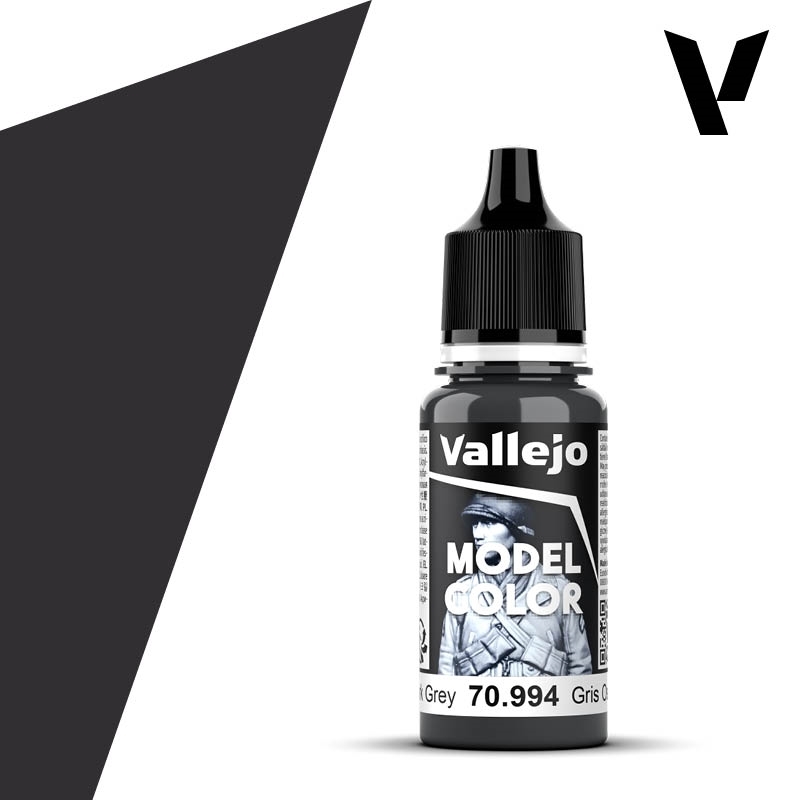 Vallejo Model Color Paint 18mL Dark Grey 70.994