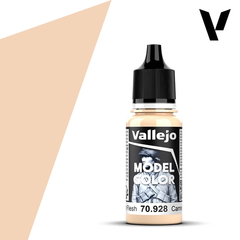 Vallejo Model Color Paint 18mL Light Flesh 70.928