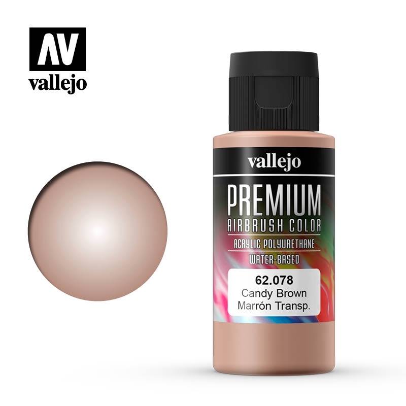 Vallejo Premium Color - Candy Brown 60ml 62.078