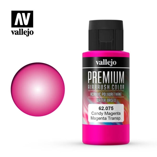 Vallejo Premium Color - Candy Magenta 60ml 62.075