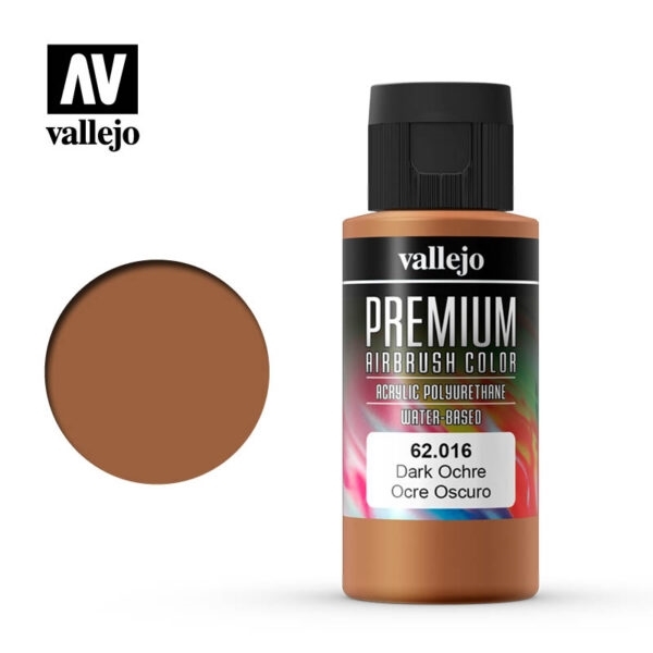 Vallejo Premium Color - Dark Ochre 60ml 62.016