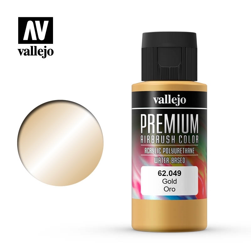 Vallejo Premium Color - Gold 60ml 62.049