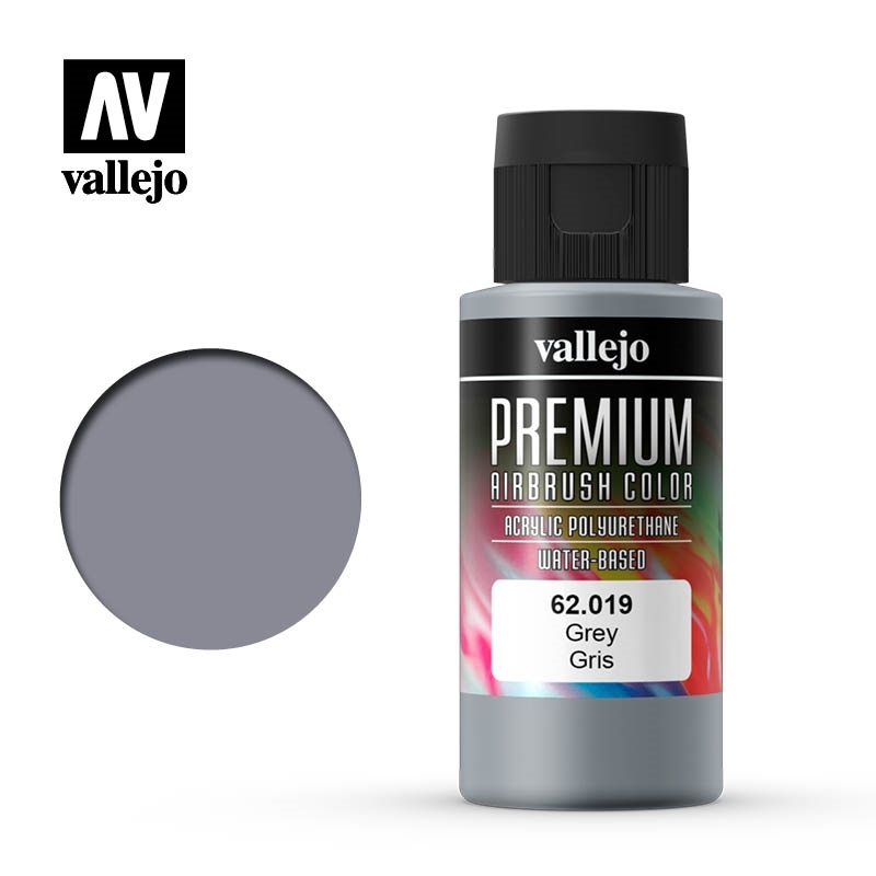 Vallejo Premium Color - Grey 60ml 62.019