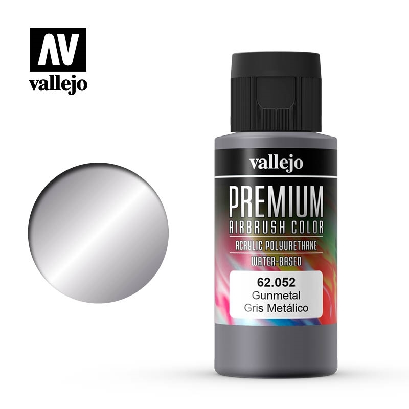 Vallejo Premium Color - Gunmetal 60ml 62.052