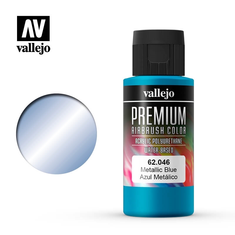 Vallejo Premium Color - Metallic Blue 60ml 62.046