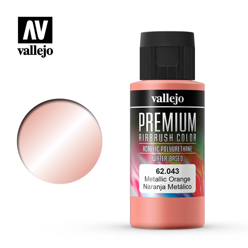 Vallejo Premium Color - Metallic Orange 60ml 62.043
