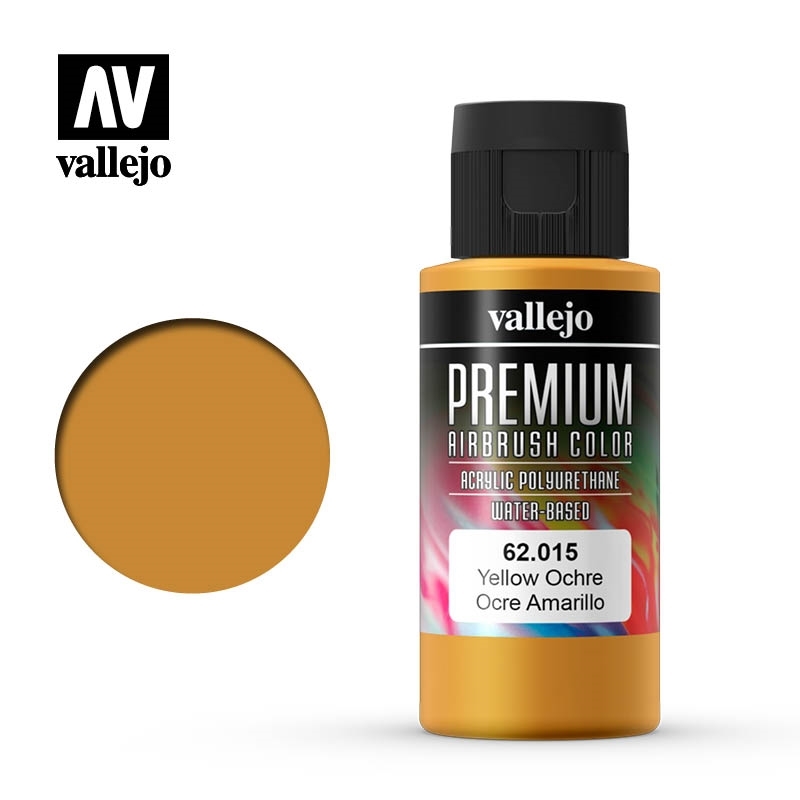 Vallejo Premium Color - Yellow Ochre 60ml 62.015