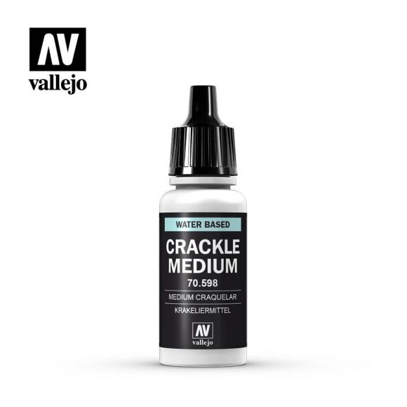 Vallejo Water Based 17mL Crackle Medium 70.598
