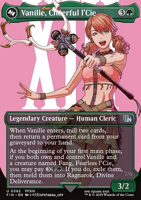 Vanille, Cheerful l'Cie