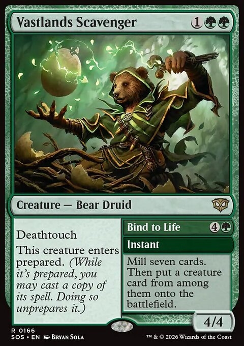 Vastlands Scavenger // Bind to Life