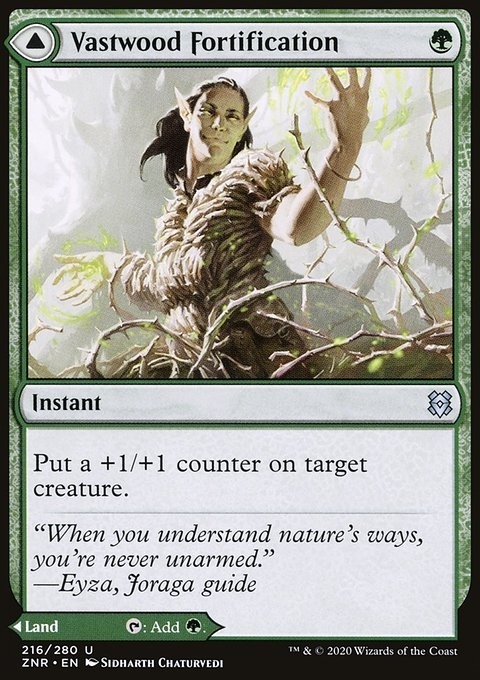 Vastwood Fortification // Vastwood Thicket