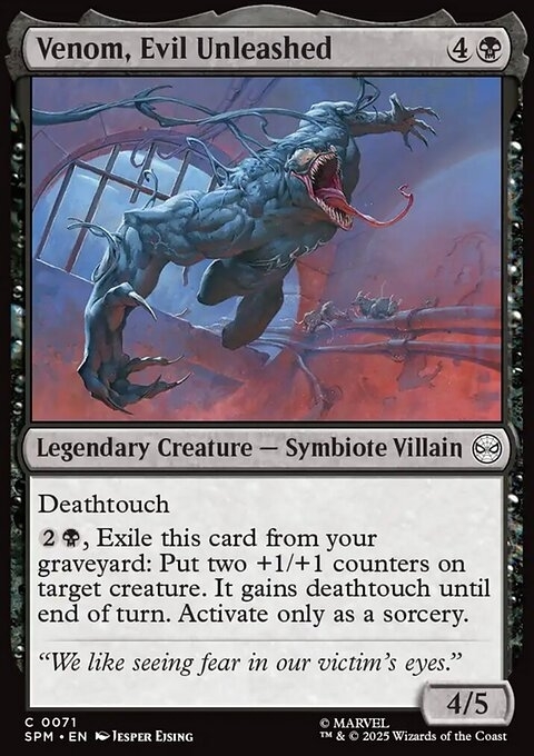 Venom, Evil Unleashed