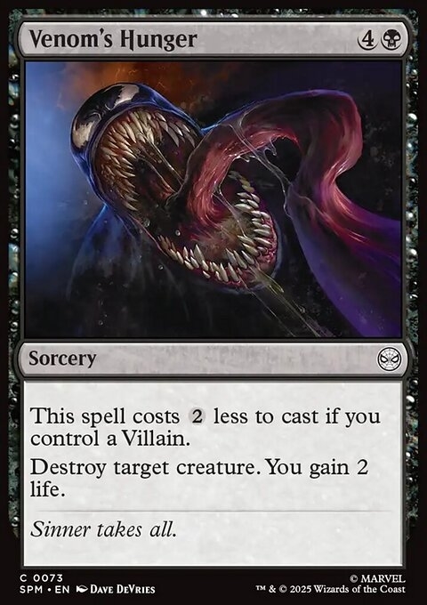 Venom's Hunger