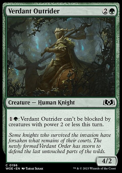 Verdant Outrider