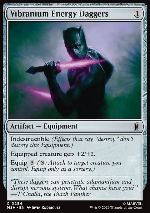 Vibranium Energy Daggers