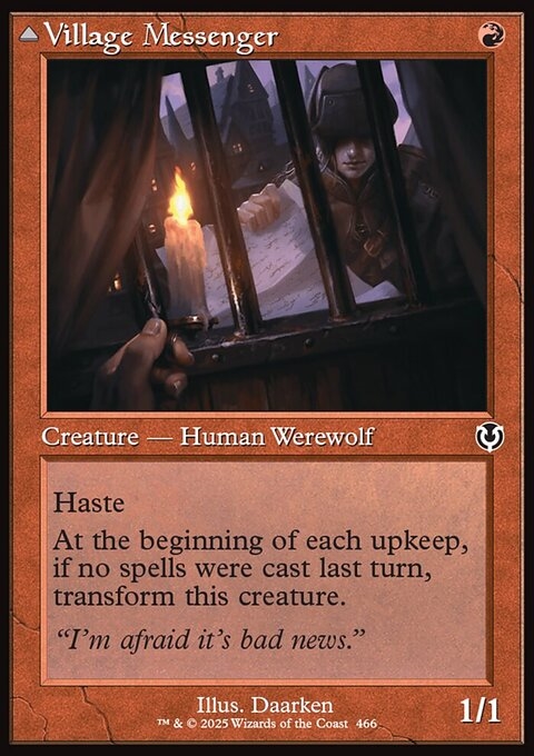 Village Messenger // Moonrise Intruder