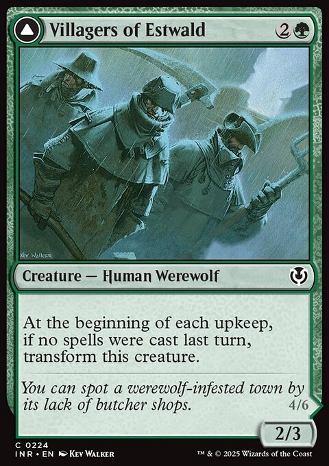 Villagers of Estwald // Howlpack of Estwald