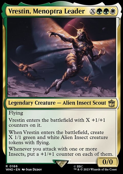 Vrestin, Menoptra Leader