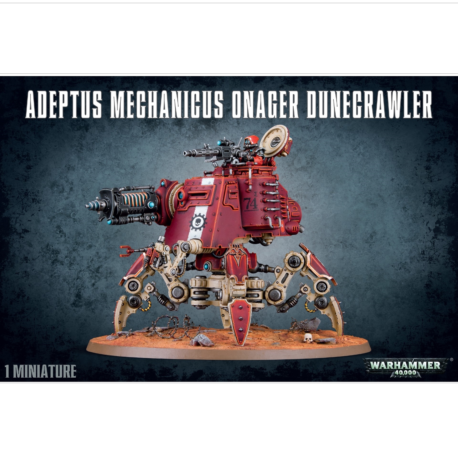 Warhammer 40K Adeptus Mechanicus Onager Dunecrawler 59-13