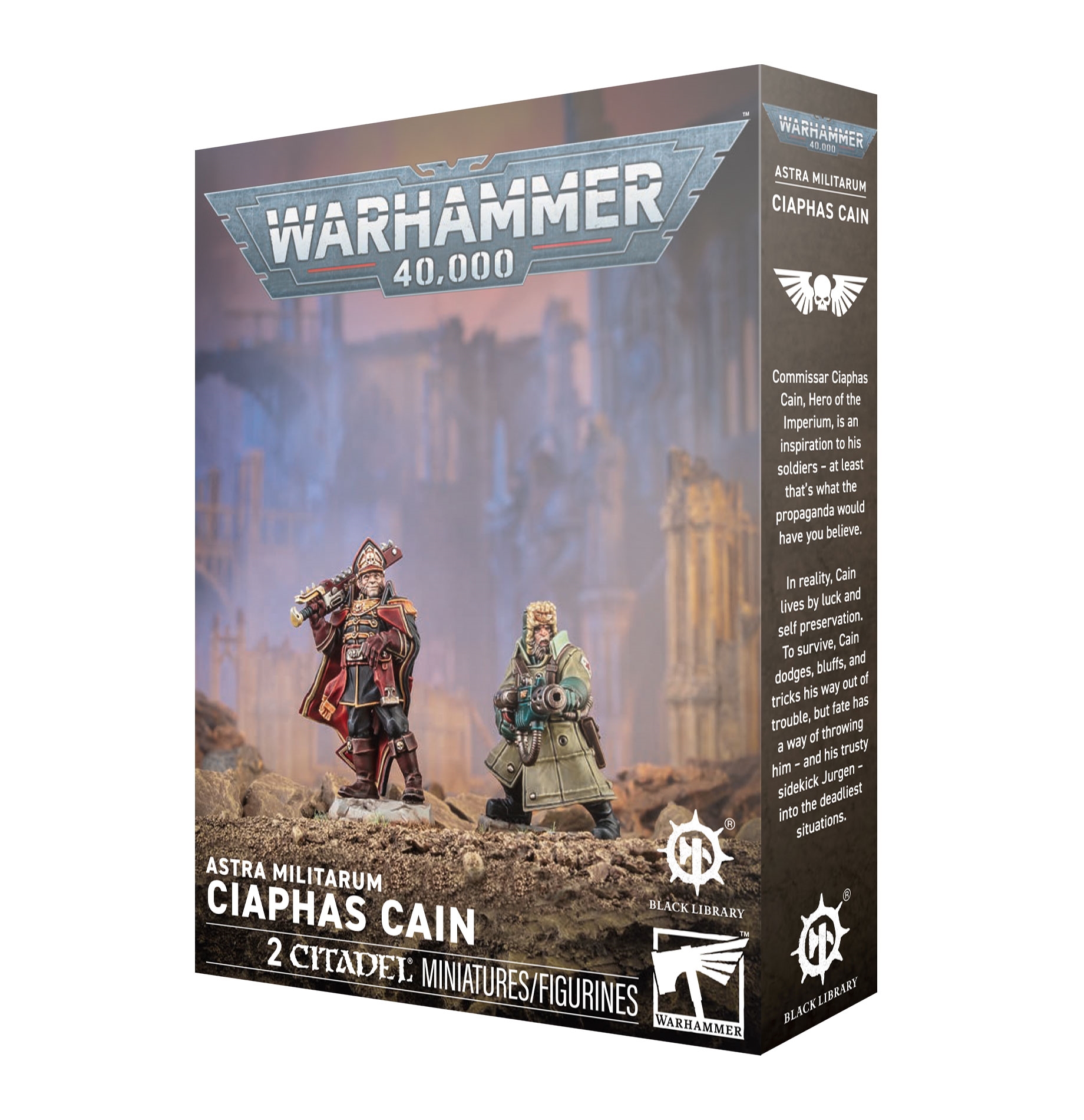 Warhammer 40K Astra Militarum Ciaphas Cain 47-92 PRESALE